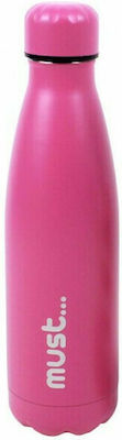 Diakakis Must Bottle Thermos Stainless Steel BPA Free Pink 000584566