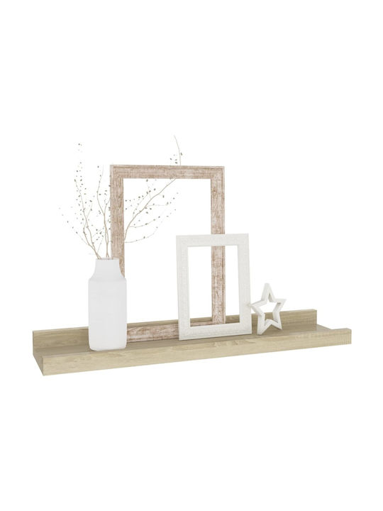 Shelves Wall Sonoma 4pcs 40x9x3cm