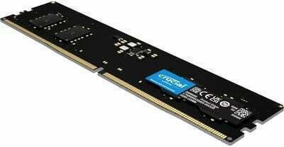 Crucial 32GB DDR5 RAM with 2 Modules (2x16GB) and 4800 Speed for Desktop