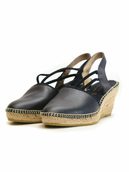 Damen Espadrilla mit Glattleder