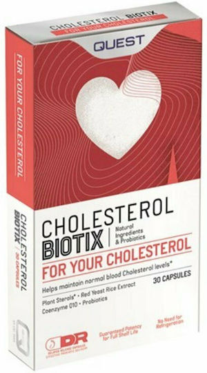 Quest Cholesterol Biotix Special Food Supplement 30 caps