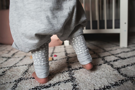 Grobag Пролетен Спален чувал с крачета Steppee 1 Тог Grey Marl