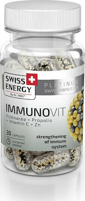 Swiss Energy Immunovit Supplement for Immune Support 30 caps