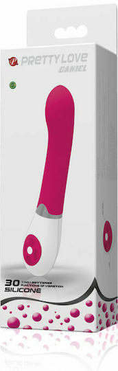 Pretty Love Vibe Daniel Κλασικός Δονητής 19.5cm Magenta