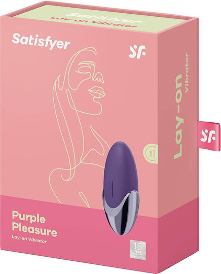 Satisfyer Purple Pleasure Mini Κλειτοριδικός Δονητής 9.5cm Μωβ