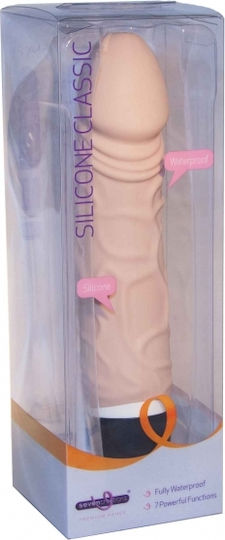 Seven Creations Silicone Classic Patriot Realistic Vibrator Реалистичен Вибратор 20см Плът