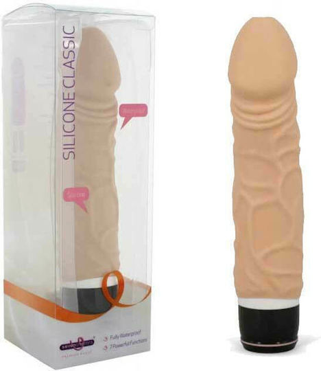 Seven Creations Silicone Classic Patriot Realistic Vibrator Реалистичен Вибратор 20см Плът