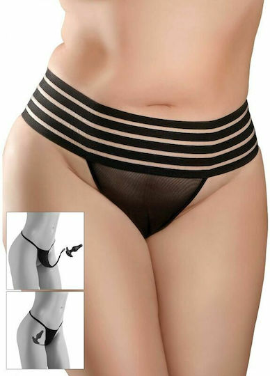 Pipedream Hook Up Panties Crothless Love Garter mit Vibration