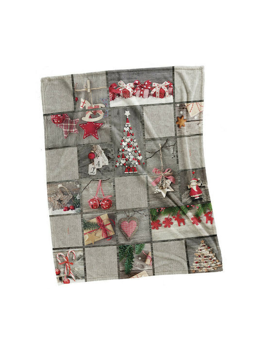 Saint Clair Christmas Ultrasoft 5004 Velvet Blanket for Sofa 110x140cm Multicolour
