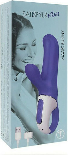 Satisfyer Magic Bunny Δονητής Rabbit 17.5cm Μωβ