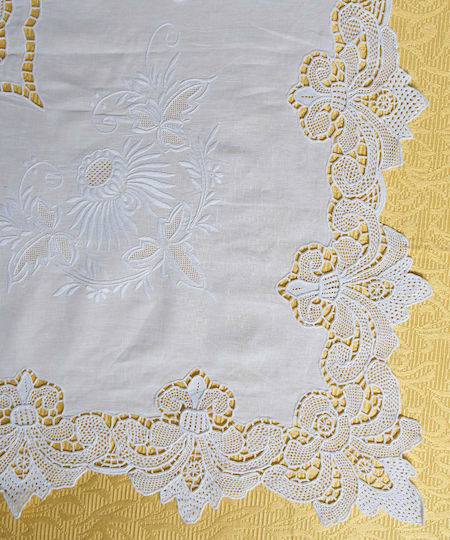 Silk Fashion 779 Piqué Decke Übergröße 245x280cm Weiße