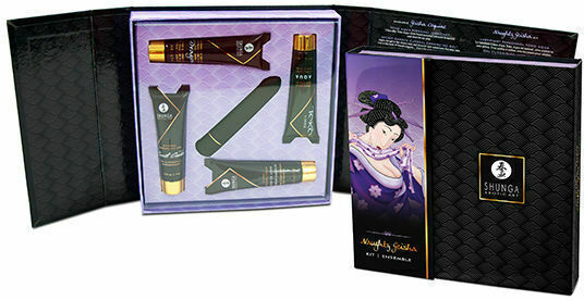 Shunga Naughty Geisha Kit Σετ Μαύρο