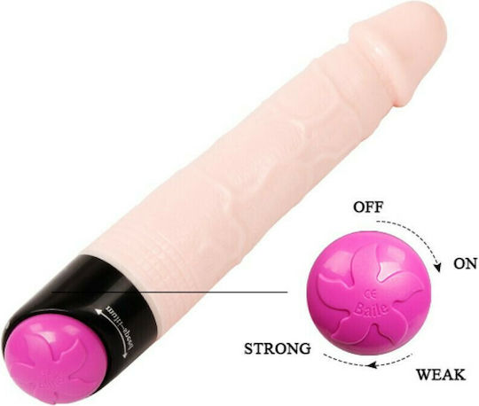 Baile Colorful Sex Experience Realistic Vibrator 24cm Carne