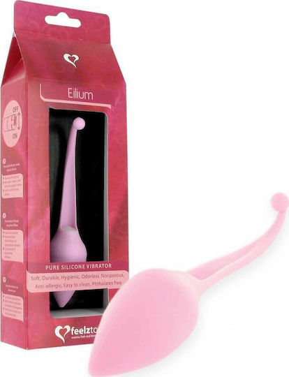 Feelztoys Eilium Vibrating Egg Clitoral Vibrator 14.5cm Pink