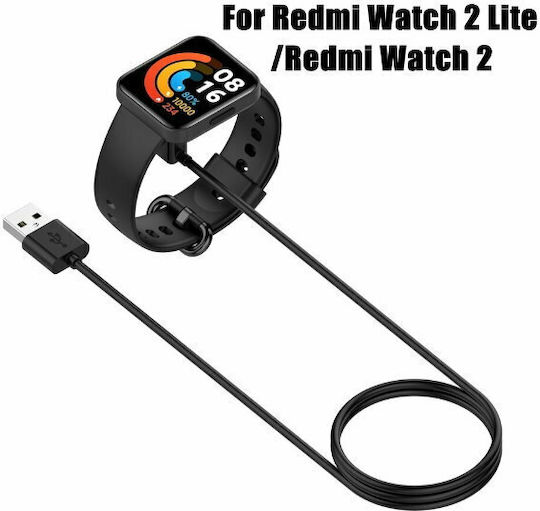 Ladekabel 55cm Ladegerät für Redmi Watch 2 Lite Schwarzς
