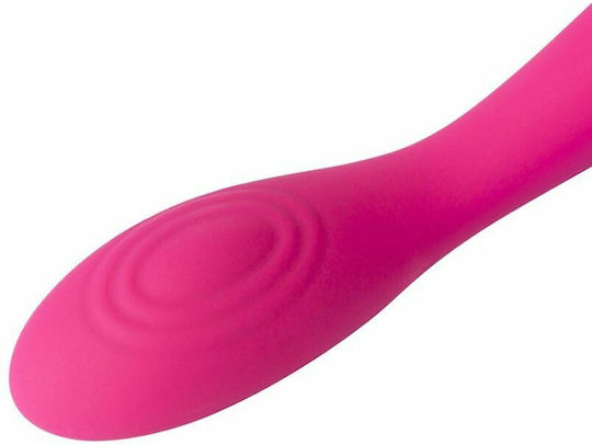 Svakom Iris Clirotal Silicone Vibrator Mini Κλειτοριδικός Δονητής 18cm Red