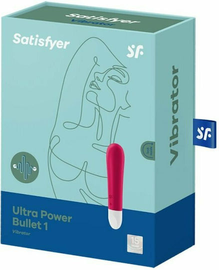 Satisfyer Ultra Power Bullet 1 Mini Δονητής Bullet 10.5cm Κόκκινος