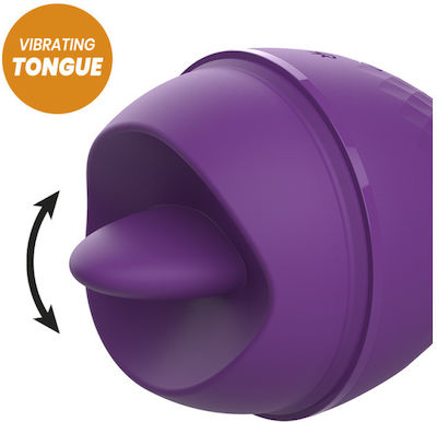 Rewolingo Tongue Stimulating Vibe Purple