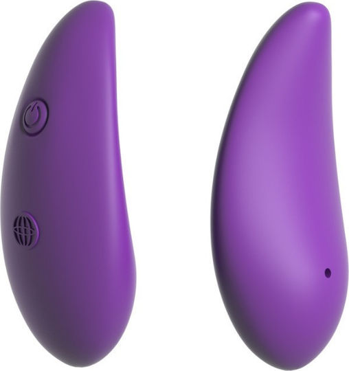 Pipedream Fantasy for Her Crotchless Panty Thrill-Her Mini Δονητής για Ζευγάρια με Απομακρυσμένο Έλεγχο 7.6cm Μωβ