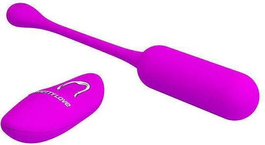 Pretty Love Lechies Vibrator Egg with Remote Control 7cm Hot Pink