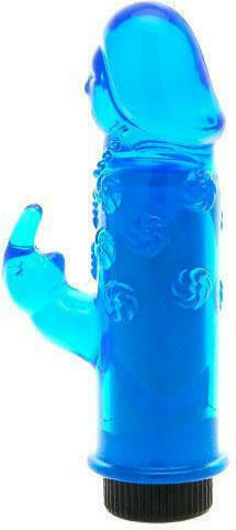 Seven Creations Mini Rabbit Vibrator Mini Δονητής Rabbit Blue