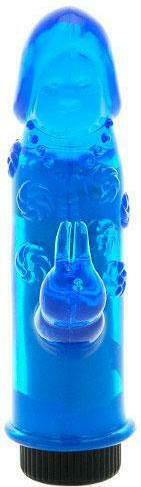 Seven Creations Mini Rabbit Vibrator Mini Δονητής Rabbit Blue