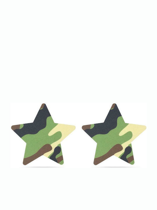 Lovetoy Pack Nipple Covers Star & Heart Camouflage LV763007