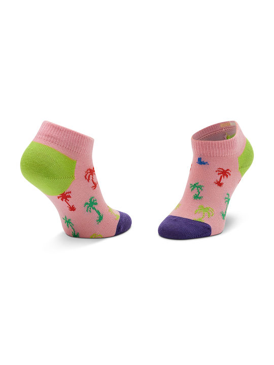 Happy Socks Girls Ankle Socks Pink