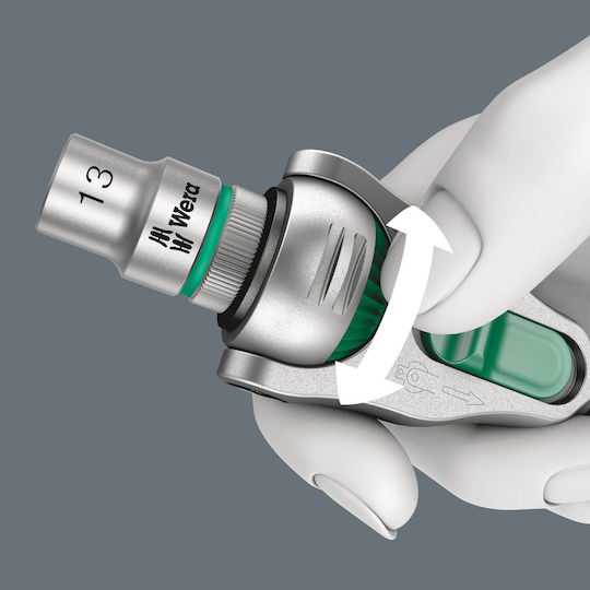 Wera 8000 C SB Zyklop Ratchet 1/2" 27.7cm with 72 Blades