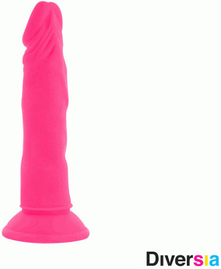 Diversia Flexible Vibrating Dildo Realistic Vibrator 23cm Pink