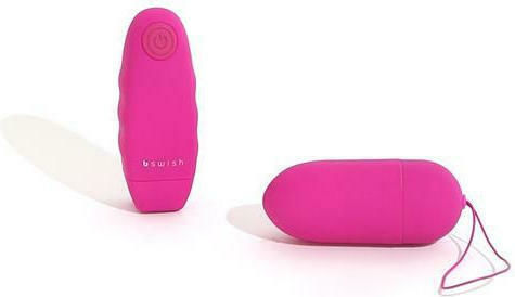 bswish Bnaughty Classic Unleashed Vibrator Geschoss mit Fernbedienung 7.6cm Magenta