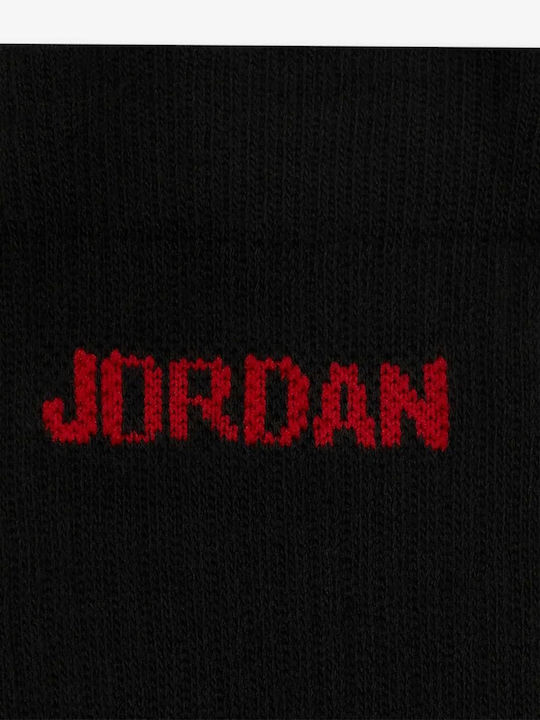 Jordan Athletic Kids' Long Socks Black 6 Pairs