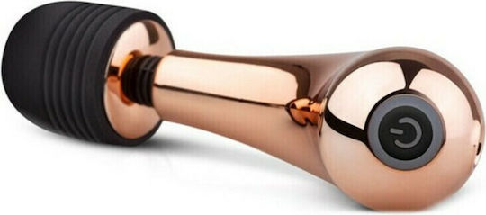 Rosy Gold New Mini Curve Massager Mini Δονητής Μασάζ 13cm Rose Gold