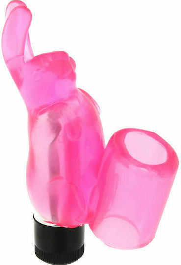 Seven Creations Rabbit Vibrator Finger 5.7cm Pink