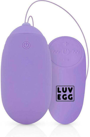 Luv Egg XL Vibrator Egg 8cm Purple