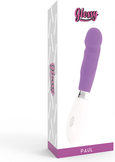 Glossy Paul Вибратор G-Spot 12см Лилаво