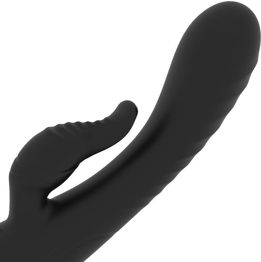 Rithual Anusara Mini Δονητής Rabbit 6.36cm Black