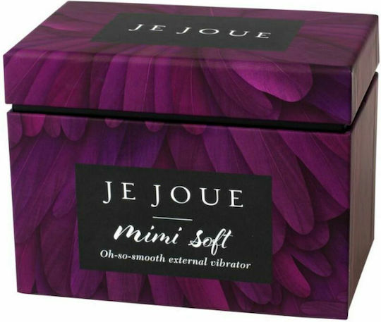 Je Joue Mimi Clitoral Vibrator Soft Mini Κλειτοριδικός Δονητής με Απομακρυσμένο Έλεγχο 8.9cm Purple