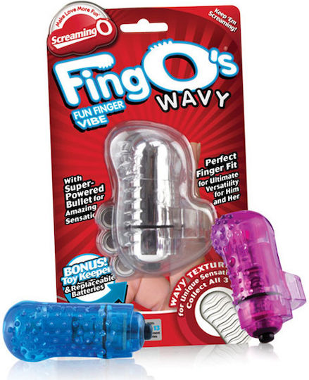 Screaming O Fingo Nubby Vibrator Degetul Violet