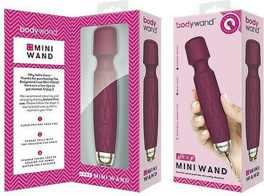 Bodywand Luxe Mini Wand Vibrator Masaj Violet