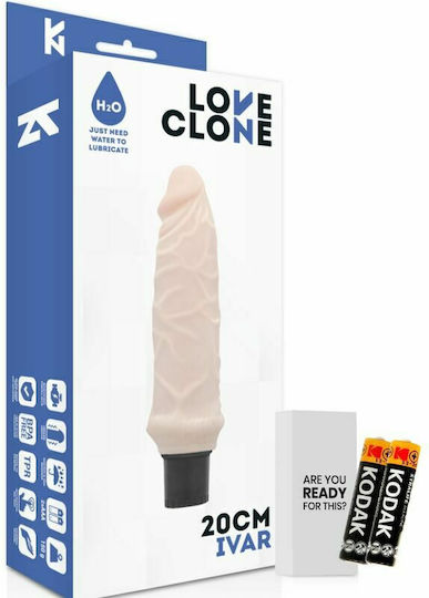 Nanma Loveclone Ivar Realistic Vibrator 20cm Carne