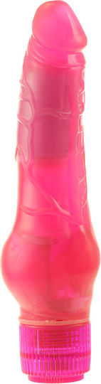 Seven Creations Trojan Wet Vibrator Realistisch Vibrator 20.5cm Pink