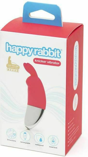 Happy Rabbit Panty Vibe Klitoris Vibrator 10.2cm Pink