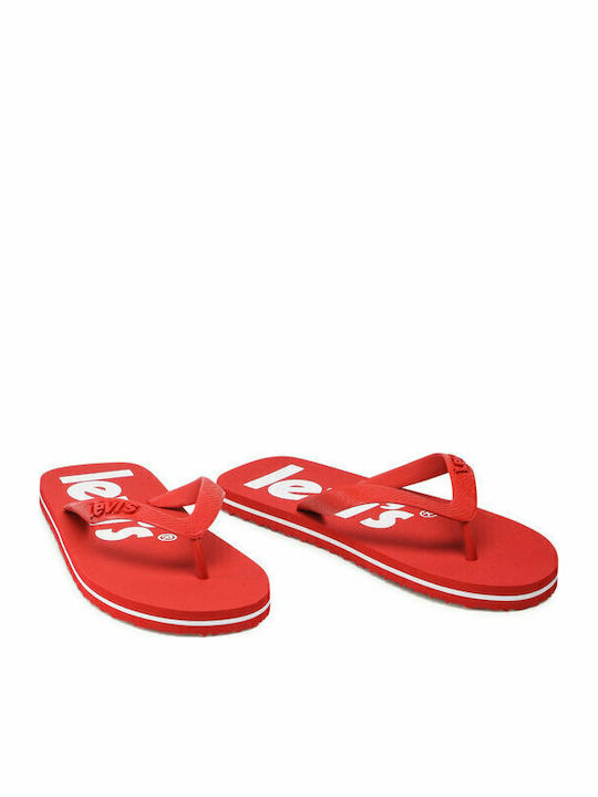 Ανδρικά Flip Flops Κόκκινα