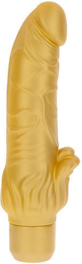 Seven Creations Get Real Gold Dicker Realistic Vibrator 19cm Aur