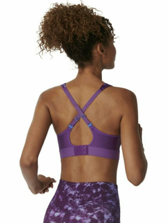 Triaction Extreme Athletic Athletic Bra with Light Padding without Underwire Purple