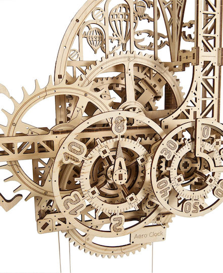 Ugears Bau- und Konstruktionsspielzeug Holz Konstruktionshängendes Pendeluhr
