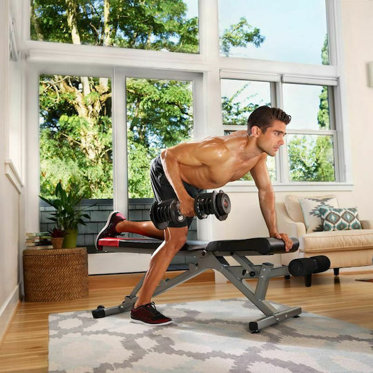 Bowflex Selecttech 1090i Αλτήρας 1x 41kg Ρυθμιζόμενος με Βάση