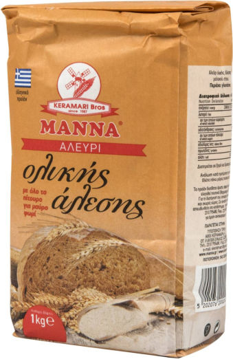Αφοί Κεραμάρη Αλεύρι Σιταριού Ολικής Άλεσης 1kg