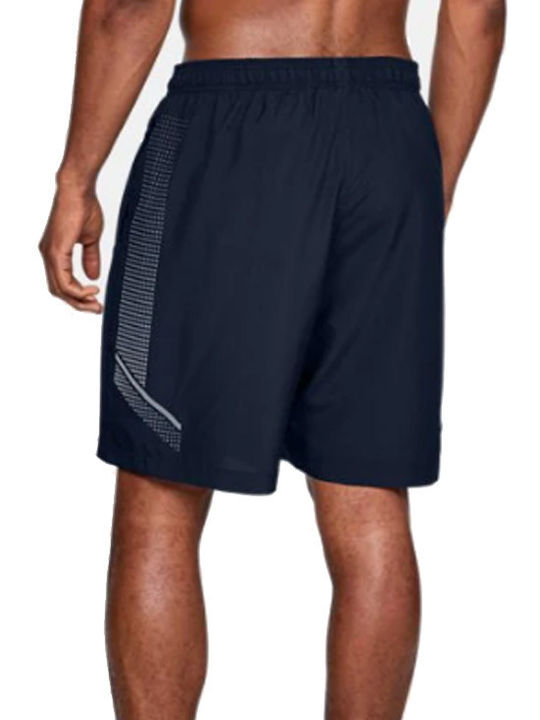 Under Armour Woven Graphic Sportliche Herrenshorts Blau